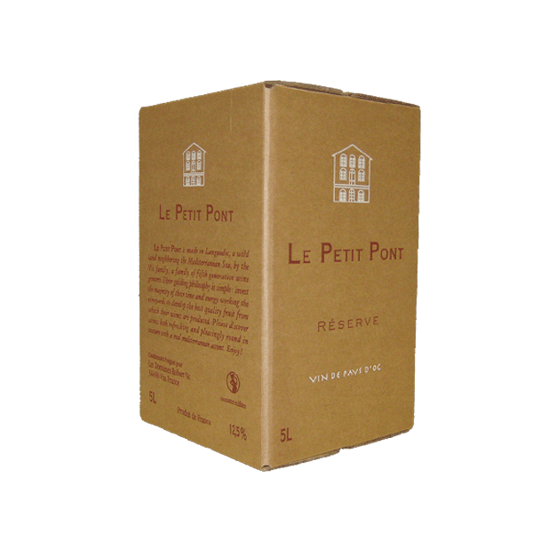 Bib 5 litres PETIT PONT -  IGP d'Oc Rosé