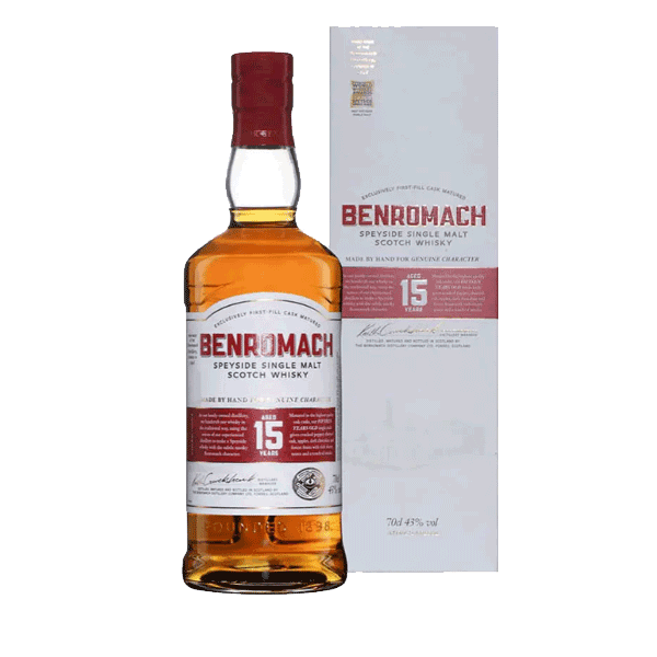 Benromach 15 ans - Speyside Single Malt 43%vol